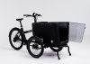 AKTION Butchers & Bicycles MK1-E Gen.3 Vario, Bosch CX Gen4 / black-black mit Türe inkl. Kindersitz, Handschuhfach & Wetterzelt