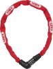 ABUS 5805C/75 RD STEEL-O-CHAIN red  